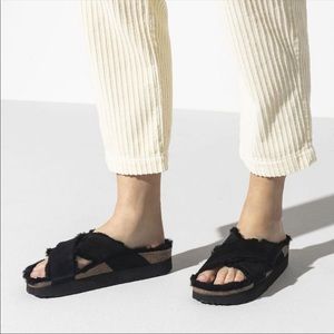 Birkenstock Platform Daytona Leather Sandals 36 5 - 5.5 fur Birkenstock Arizona